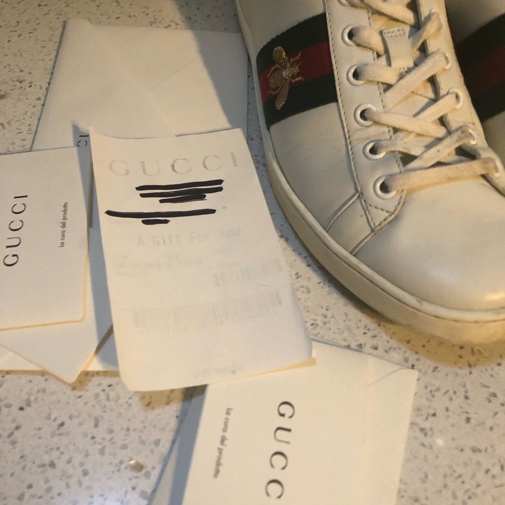 100% authentic used Gucci ace sneakers - Picture 3 of 6
